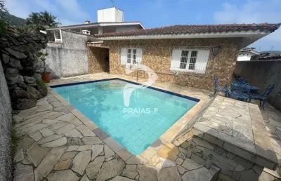 Casa com 4 quartos à venda na amadeo sobrinho, --, jardim guaiuba, guarujá por r$ 920.000