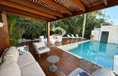 Casa em condomínio fechado com 6 quartos à venda na passeio da floresta, --, riviera, bertioga por r$ 9.800.000