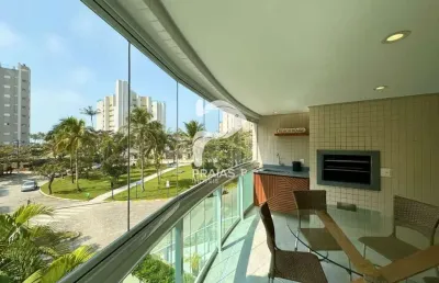 Apartamento com 3 quartos à venda na largo nautilus, --, riviera, bertioga por r$ 3.300.000