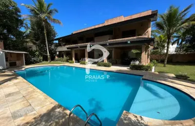 Casa em condomínio fechado com 6 quartos à venda na nicolau vitiello (rua 45), --, jardim acapulco, guarujá por r$ 3.100.000