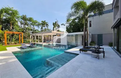 Casa em condomínio fechado com 5 quartos à venda na passeio do sol, --, riviera, bertioga por r$ 11.500.000