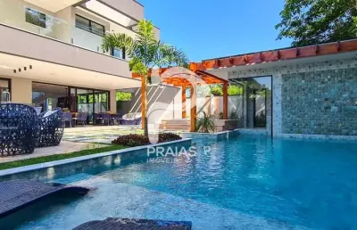 Casa em condomínio fechado com 6 quartos à venda na alameda brava, --, riviera, bertioga por r$ 11.300.000