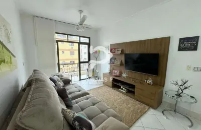Apartamento com 3 quartos à venda na jose amadeu ramos, --, jardim astúrias, guarujá por r$ 530.000