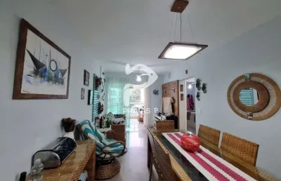 Apartamento com 2 quartos à venda na rua mário ribeiro, --, pitangueiras, guarujá por r$ 800.000