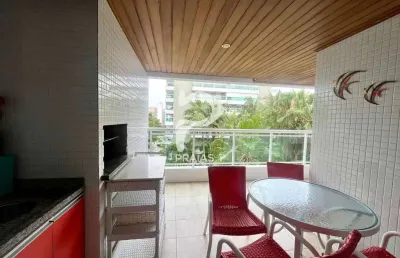 Apartamento com 3 quartos à venda na alameda do remo, --, riviera, bertioga por r$ 2.700.000