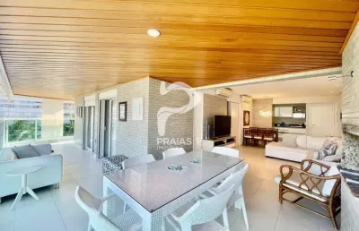 Apartamento com 3 quartos à venda na passeio do maracaí, --, riviera, bertioga por r$ 4.400.000