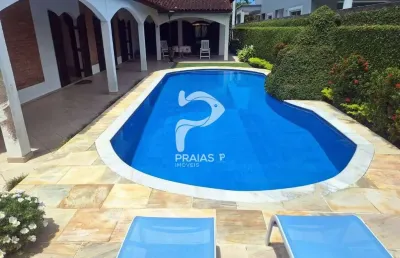 Casa em condomínio fechado com 3 quartos à venda na nelson bozzi (rua 44), --, jardim acapulco, guarujá por r$ 2.800.000