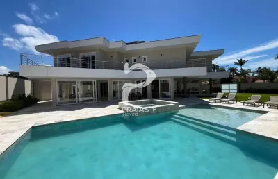 Casa em condomínio fechado com 6 quartos à venda na jose gil alvarez (rua 59), --, jardim acapulco, guarujá por r$ 13.500.000