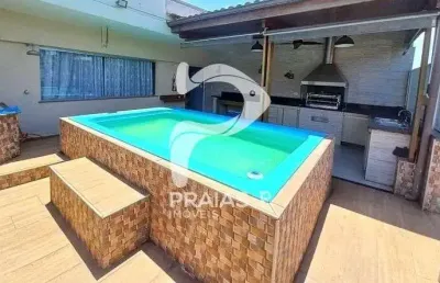 Cobertura com 3 quartos à venda na rua áureo guenaga de castro, --, enseada, guarujá por r$ 560.000