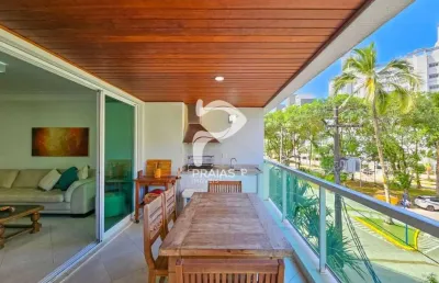 Apartamento com 4 quartos à venda na alameda nina, --, riviera, bertioga por r$ 2.800.000