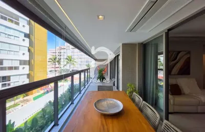 Apartamento com 4 quartos à venda na alameda do monjoleiro, --, riviera, bertioga por r$ 5.050.000