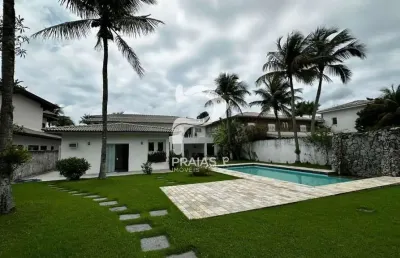 Casa em condomínio fechado com 6 quartos à venda na vereadora magdalena oggiano (rua 05), --, jardim acapulco, guarujá por r$ 4.500.000