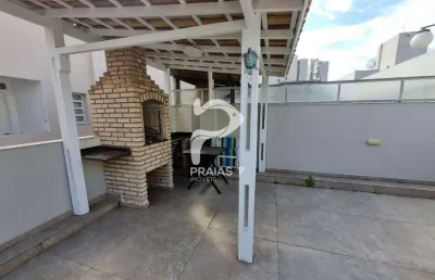 Cobertura com 3 quartos à venda na rua bandeirantes, --, enseada, guarujá por r$ 430.000