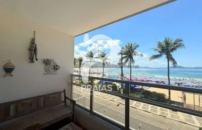 Apartamento com 4 quartos à venda na avenida general monteiro de barros, --, jardim astúrias, guarujá por r$ 1.080.000