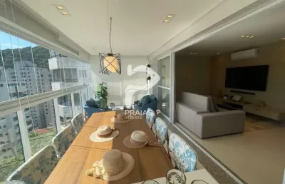 Apartamento com 3 quartos à venda na rua santos, --, pitangueiras, guarujá por r$ 1.700.000