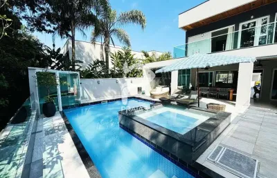 Casa em condomínio fechado com 5 quartos à venda na passeio do ilheus, --, riviera, bertioga por r$ 7.300.000