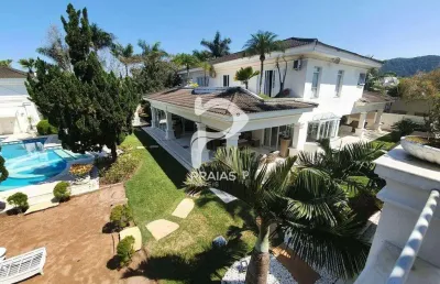 Casa em condomínio fechado com 6 quartos à venda na kensei tamayose (av.01), --, jardim acapulco, guarujá por r$ 13.000.000