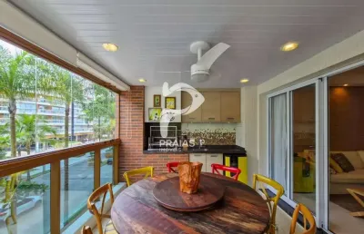 Apartamento com 4 quartos à venda na passeio dos jequitibas, --, riviera, bertioga por r$ 5.950.000