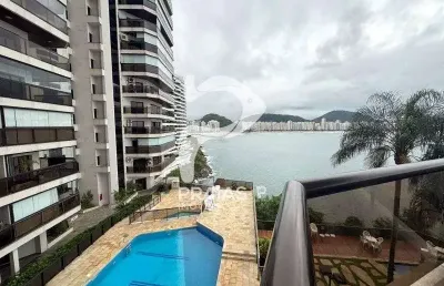 Apartamento com 4 quartos à venda na rua das galhetas, --, jardim astúrias, guarujá por r$ 2.700.000