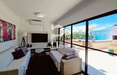 Cobertura com 3 quartos à venda na avenida santa maria, --, enseada, guarujá por r$ 800.000