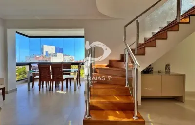 Cobertura com 4 quartos à venda na passeio do maracá, --, riviera, bertioga por r$ 3.800.000