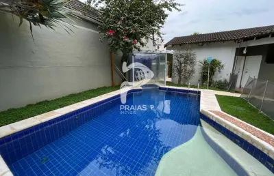 Casa em condomínio fechado com 5 quartos à venda na nicolau vitiello (rua 45), --, jardim acapulco, guarujá por r$ 3.000.000