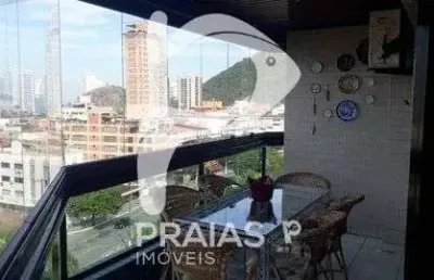 Apartamento com 2 quartos à venda na avenida dom pedro i, --, enseada, guarujá por r$ 580.000