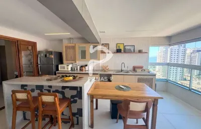 Apartamento com 3 quartos à venda na cesar ferragi, --, jardim astúrias, guarujá por r$ 900.000