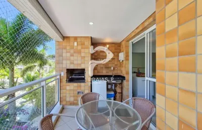 Apartamento com 3 quartos à venda na alameda do remo, --, riviera, bertioga por r$ 2.400.000