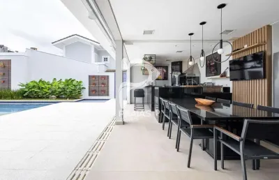 Casa em condomínio fechado com 6 quartos à venda na odair pirani (rua 61), --, jardim acapulco, guarujá por r$ 7.500.000