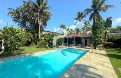 Casa com 6 quartos à venda na rua dos xaxins, --, balneário praia do pernambuco, guarujá por r$ 1.170.000