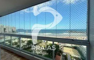 Apartamento com 3 quartos à venda na avenida marechal deodoro da fonseca, --, pitangueiras, guarujá por r$ 950.000