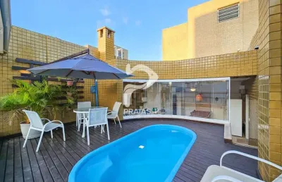 Cobertura com 4 quartos à venda na alameda do monjoeliro, --, riviera, bertioga por r$ 4.350.000