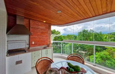 Apartamento com 4 quartos à venda na alameda do monjoleiro, --, riviera, bertioga por r$ 3.500.000