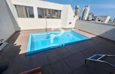 Cobertura com 3 quartos à venda na avenida veraneio, --, enseada, guarujá por r$ 850.000