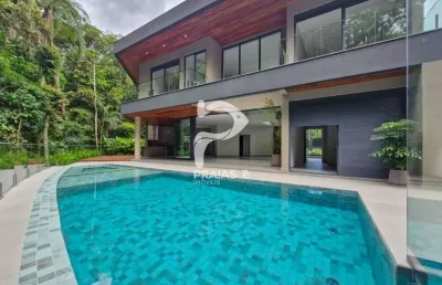 Casa em condomínio fechado com 6 quartos à venda na alameda santa cruz, --, riviera, bertioga por r$ 9.950.000
