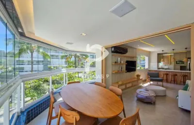 Apartamento com 3 quartos à venda na passeio dos galeões, --, riviera, bertioga por r$ 4.200.000
