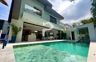 Casa em condomínio fechado com 5 quartos à venda na passeio das garças, --, riviera, bertioga por r$ 8.000.000