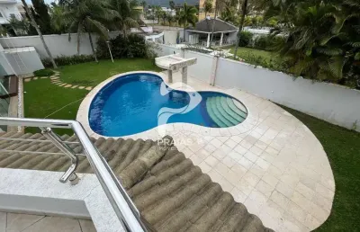 Casa em condomínio fechado com 8 quartos à venda na professora maria da glória rabello ratto (rua 20), --, jardim acapulco, guarujá por r$ 5.000.000