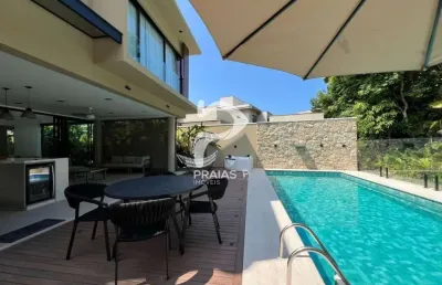 Casa em condomínio fechado com 5 quartos à venda na alameda canavieiras, --, riviera, bertioga por r$ 8.000.000