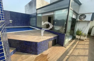 Cobertura com 3 quartos à venda na rua santos, --, pitangueiras, guarujá por r$ 1.100.000