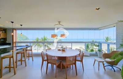 Apartamento com 4 quartos à venda na alameda jurua, --, riviera, bertioga por r$ 18.500.000