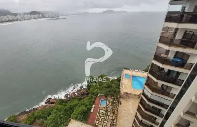 Apartamento com 2 quartos à venda na rua das galhetas, --, jardim astúrias, guarujá por r$ 1.250.000