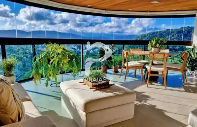 Apartamento com 4 quartos à venda na caminho das tartarugas, --, enseada, guarujá por r$ 3.980.000