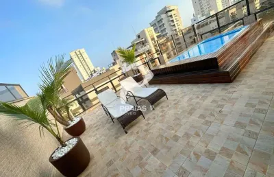 Cobertura com 3 quartos à venda na rua paraguai, --, enseada, guarujá por r$ 750.000