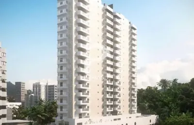 Apartamento com 3 quartos à venda na avenida general rondon, --, jardim astúrias, guarujá por r$ 1.028.500