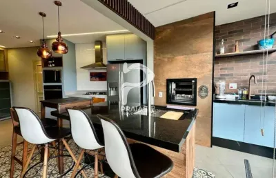 Apartamento com 3 quartos à venda na passeio dos jequitibas, --, riviera, bertioga por r$ 2.650.000