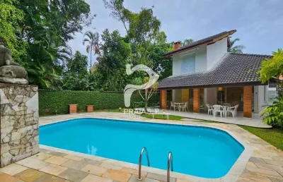 Casa em condomínio fechado com 4 quartos à venda na alameda do planalto, --, riviera, bertioga por r$ 3.900.000