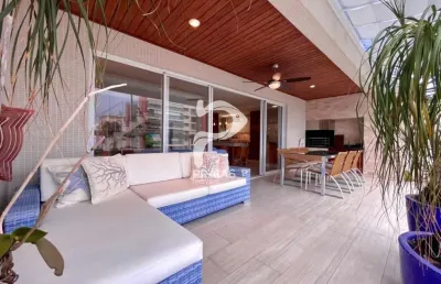 Apartamento com 3 quartos à venda na alameda do monjoleiro, --, riviera, bertioga por r$ 3.700.000