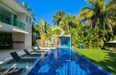 Casa em condomínio fechado com 6 quartos à venda na passeio de piratininga, --, riviera, bertioga por r$ 12.900.000